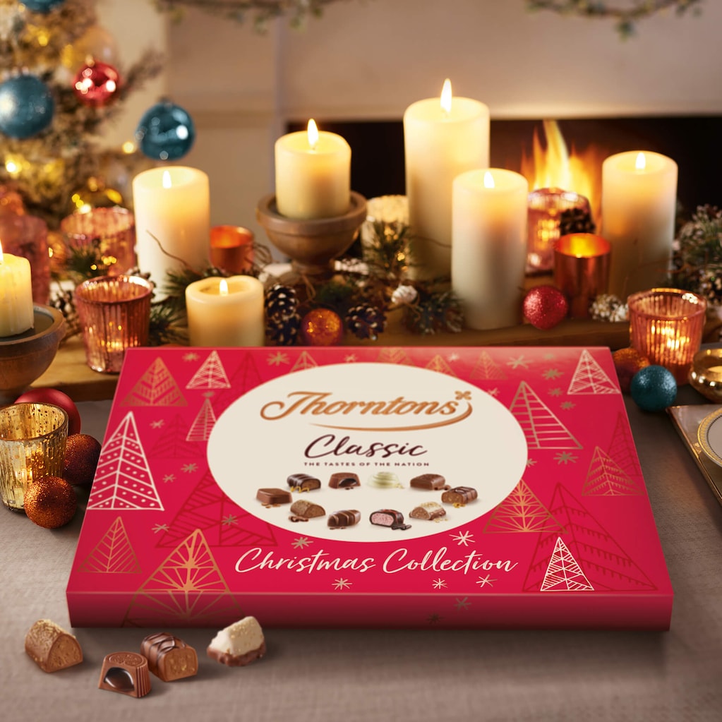 Christmas Box Thorntons Chocolates