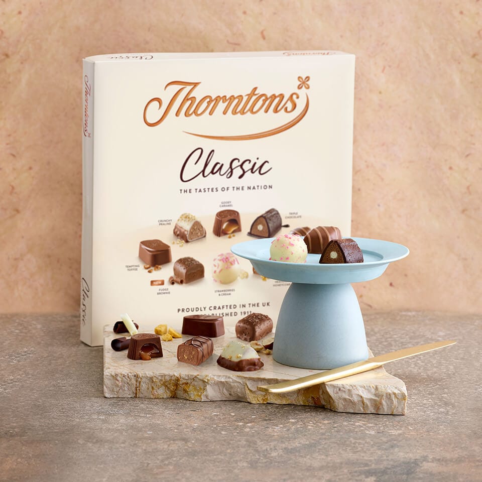 Thorntons Classic Collection chocolates.
