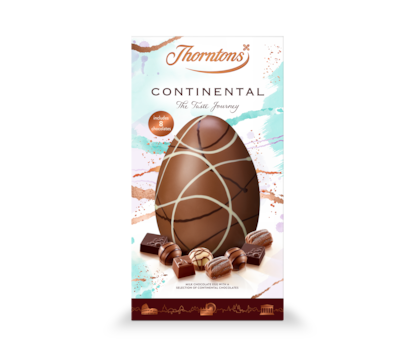 Continental chocolate Easter egg