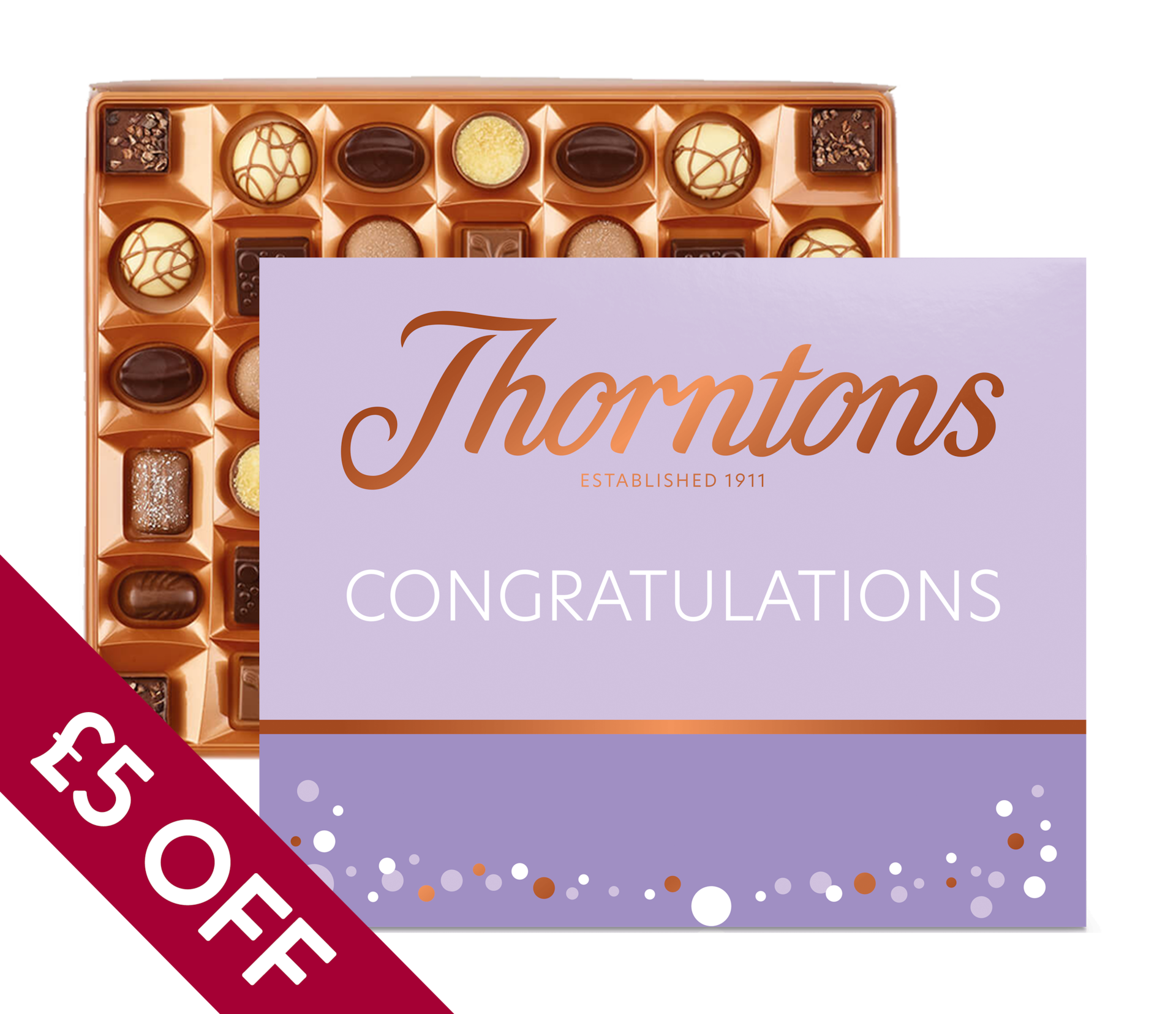 Continental Assortment 454g with Congratulations Sleeve