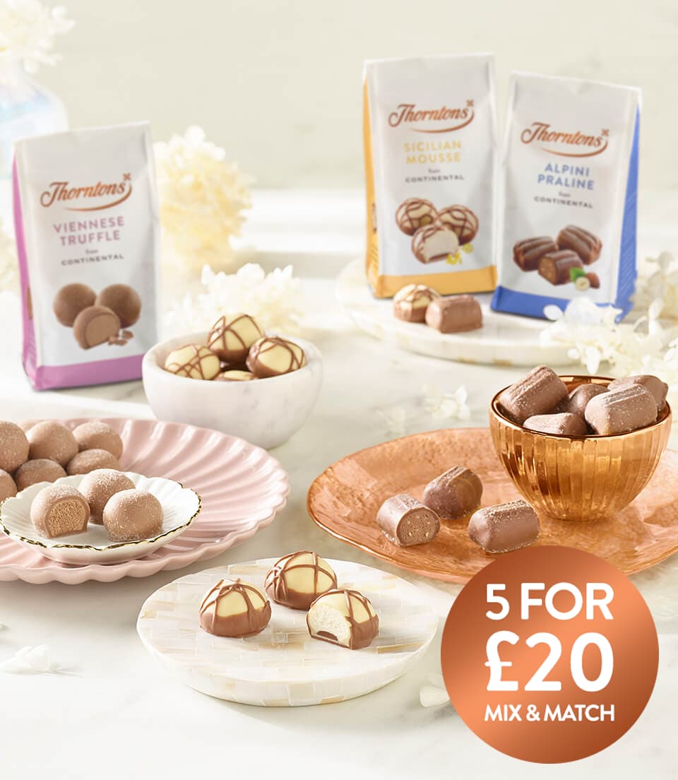 Thorntons Chocolate Bags