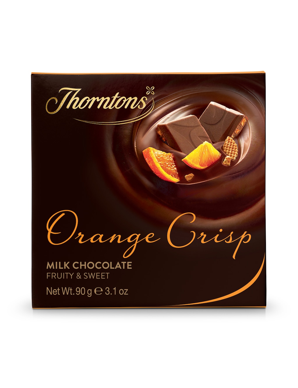 Orange Crisp Chocolate Block