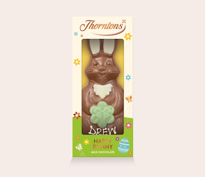 Easter bunny chocolate model