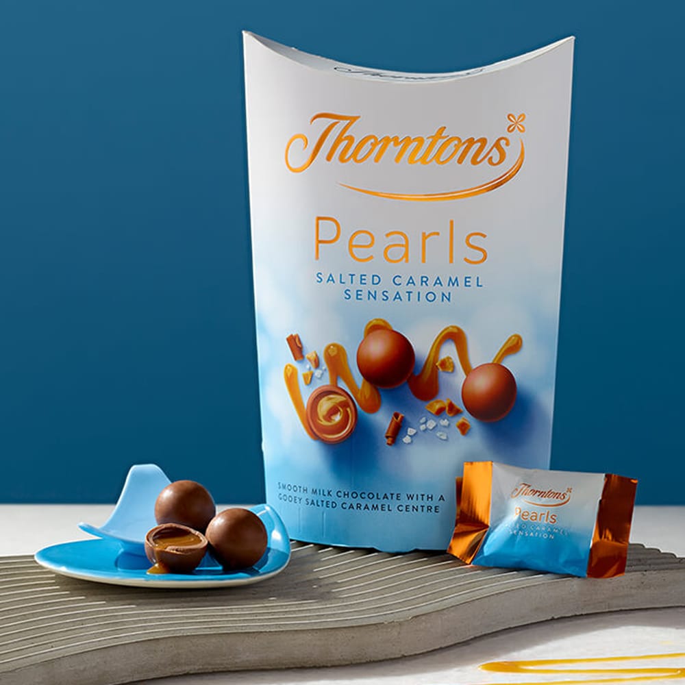 Thorntons Pearls Salted Caramel Chocolate Box
