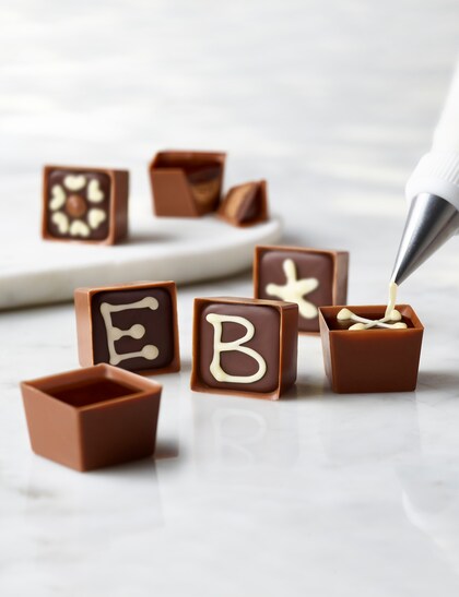 Personalised Chocolate Truffles Medium Box