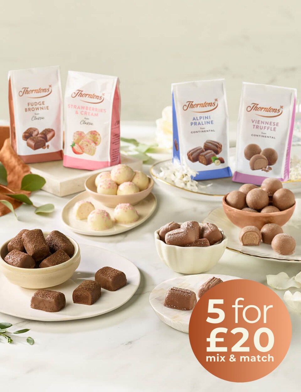 Chocolate Bags Classic Continental Thorntons