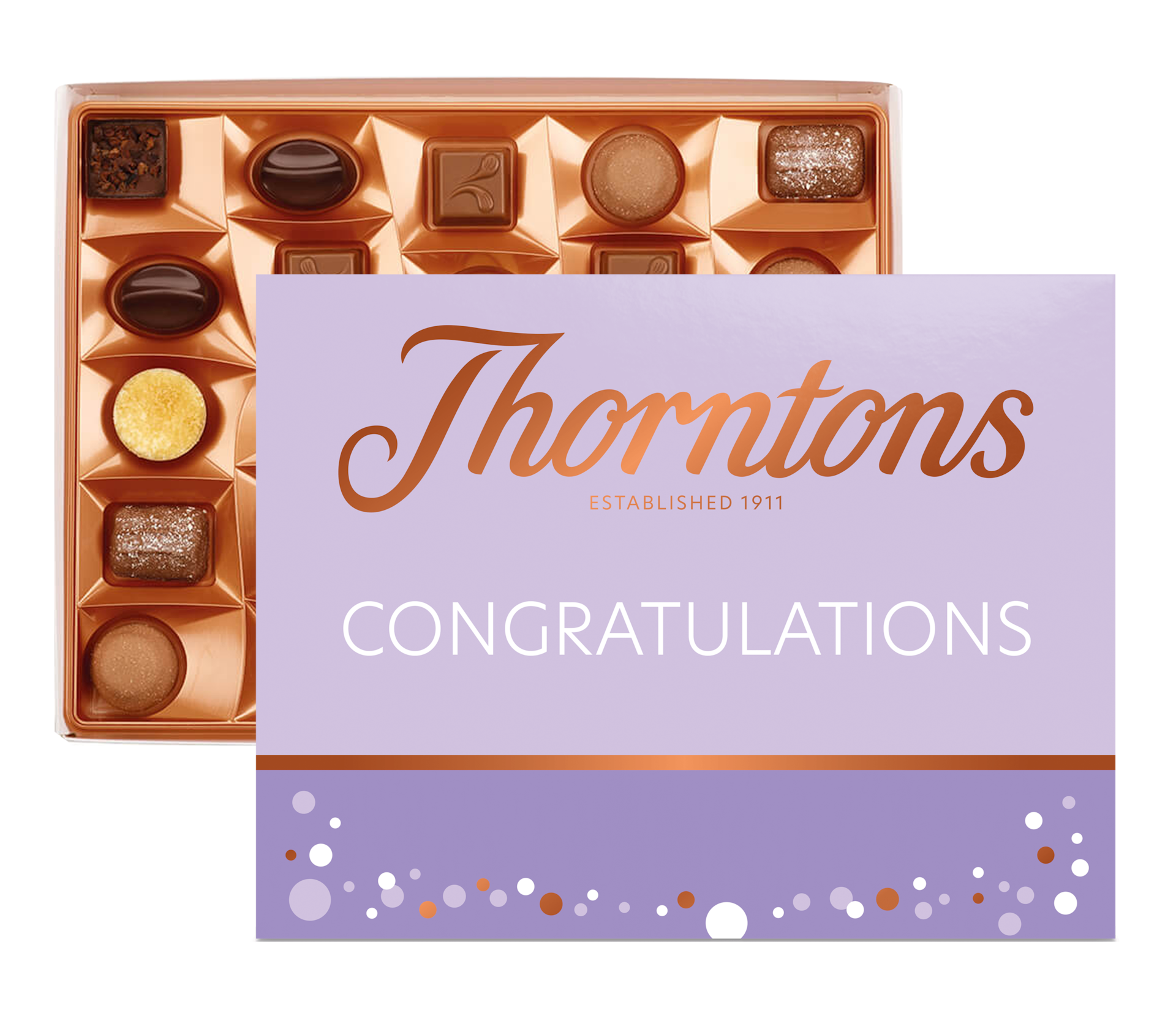Continental Assortment 264g with Congratulations Sleeve