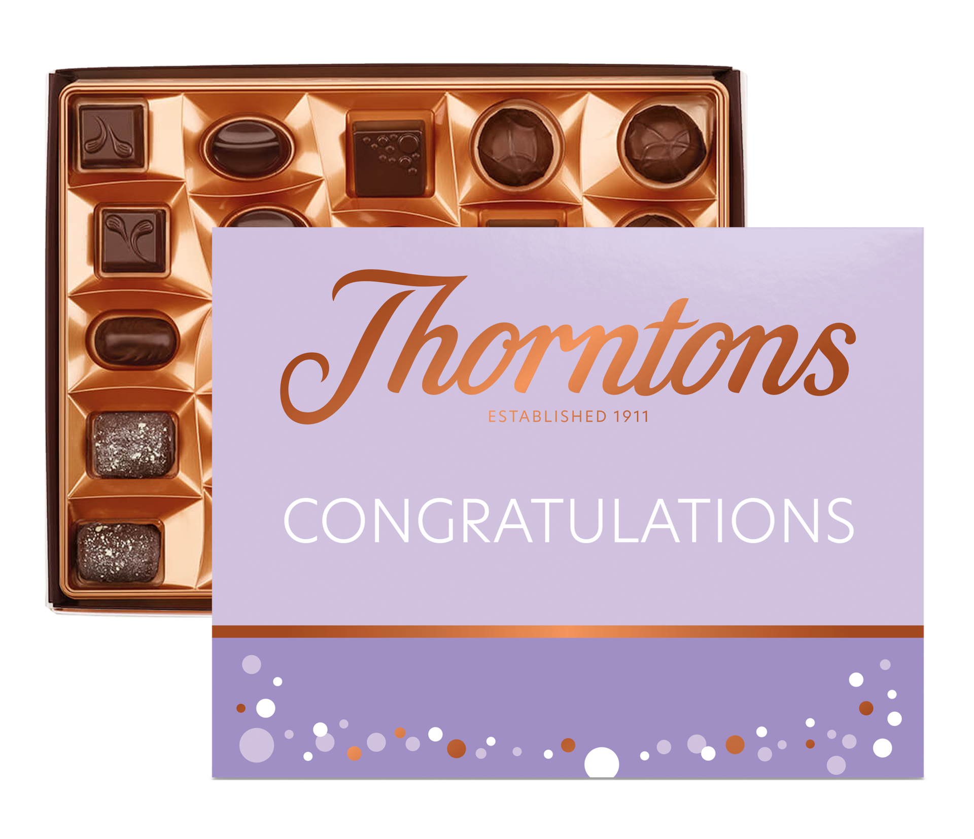 Continental Dark Assortment 264g with Congratulations Sleeve