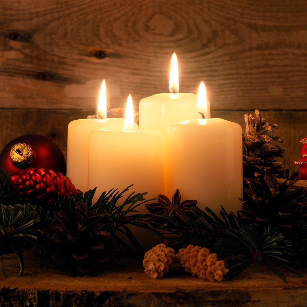 Christmas candles